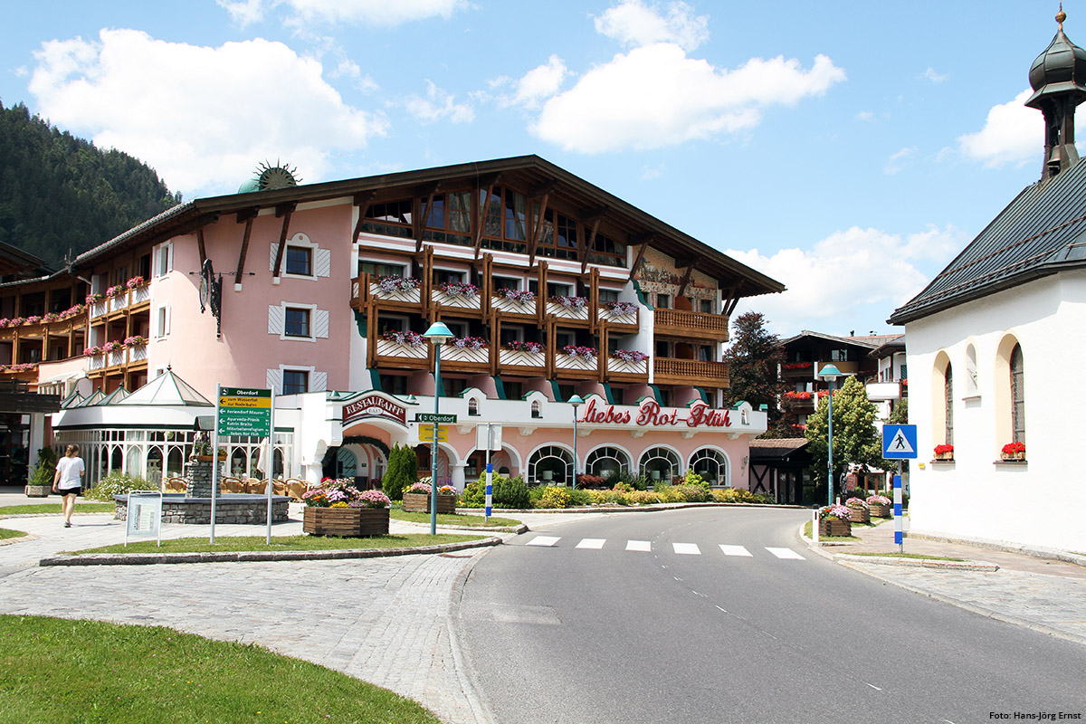Hotel liebes Rot-Flüh in Haldensee im Tannheimer Tal.
